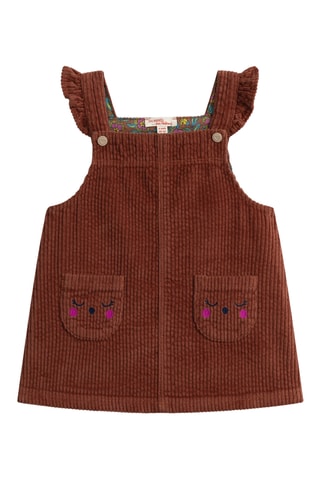 Velours Tuinjurk - Bruin