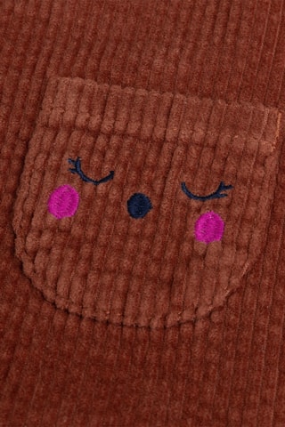 Velours Tuinjurk - Bruin