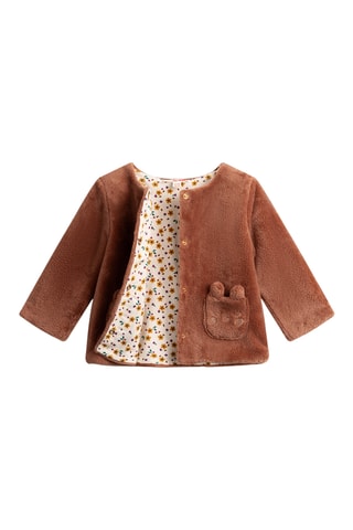 Dubbelzijdig Vest - Bruin