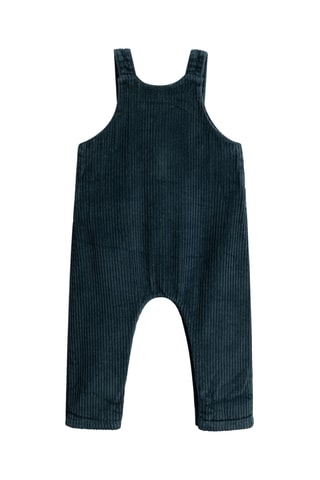 Velours Tuinbroek - Blauw