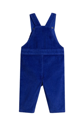 Velours Tuinbroek - Blauw