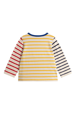 T-shirt - Geel en Ecru