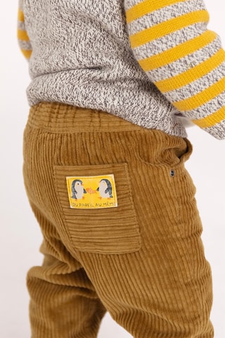 Velours Broek - Kaki