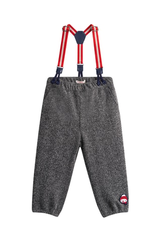 Broek - Gemêleerd Donkergrijs