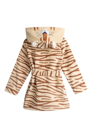 Badjas met Capuchon met Oren - Beige
