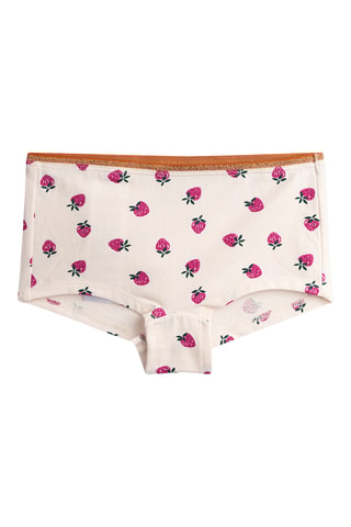 3 Hipsters - Ecru en Fuchsia