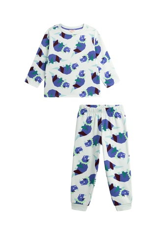 Pyjama - Zeegroen
