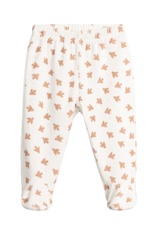 Pyjama - Ecru en Bruin