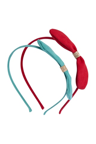 2 Haarbanden - Turquoise