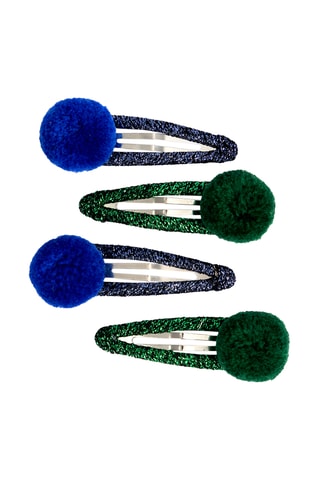 2 paar Haarspelden - Groen