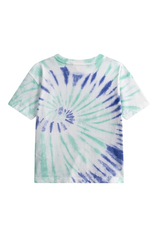 T-shirt Tie and Dye - Ivoorkleurig
