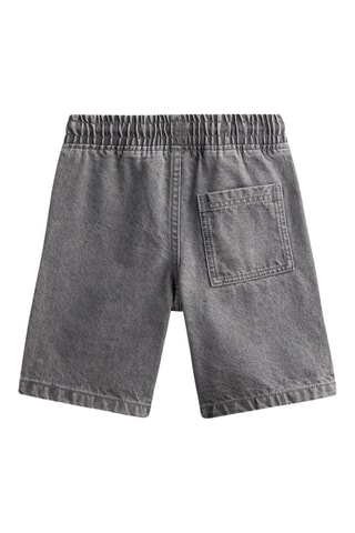 Jeansbermuda - Grijs