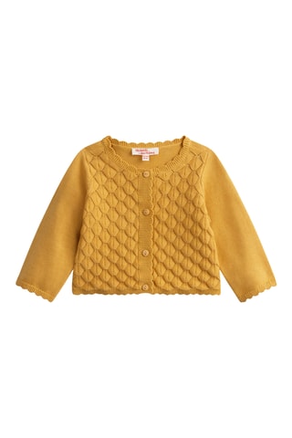 Vest - Mosterdgeel