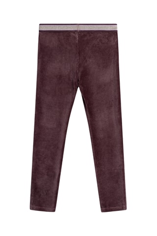 Velours Broek - Bordeauxrood