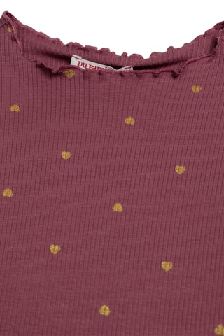 T-shirt - Bordeauxrood
