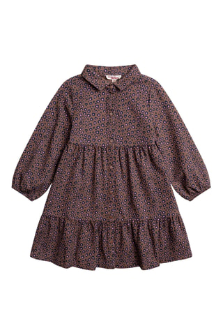 Blouse-jurk - Bruin