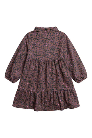 Blouse-jurk - Bruin