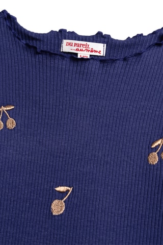T-shirt - Indigoblauw