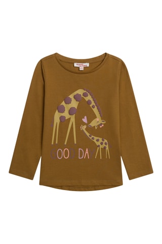 T-shirt - Bruin