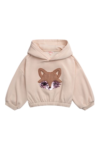 Sweater met Capuchon - Ivoorkleurig