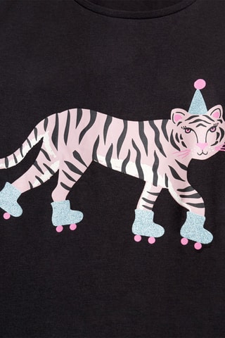 T-shirt - Zwart