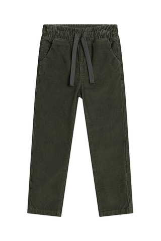 Velours Broek - Kaki