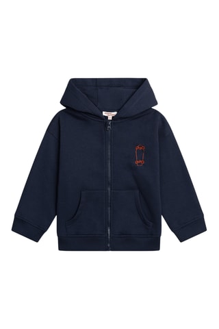 Sweater met Capuchon - Marineblauw