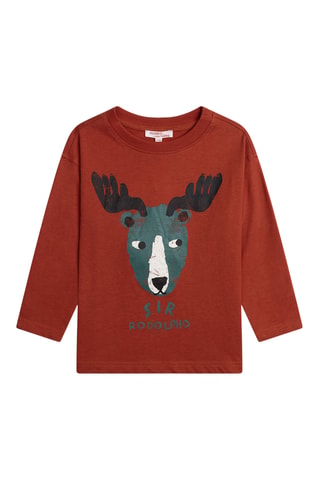 T-shirt - Steenrood