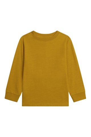 T-shirt - Mosterdgeel
