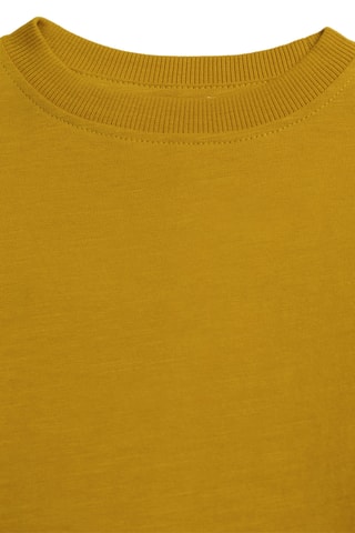 T-shirt - Mosterdgeel