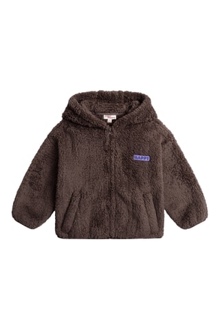 Vest met Capuchon - Donkerbruin