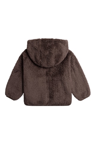 Vest met Capuchon - Donkerbruin
