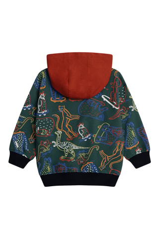 Sweater met Capuchon - Donkergroen