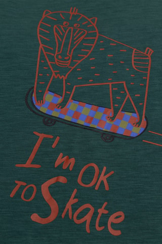 T-shirt - Donkergroen