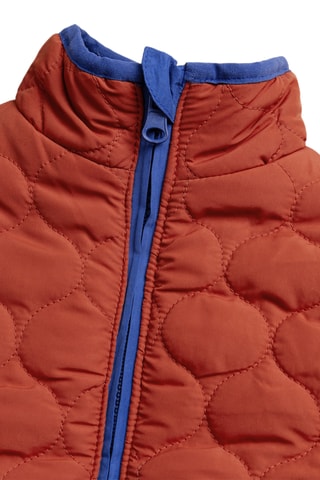 Dubbelzijdige Bodywarmer - Bordeauxrood en Steenrood