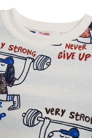 Dubbelzijdig T-shirt - Wit