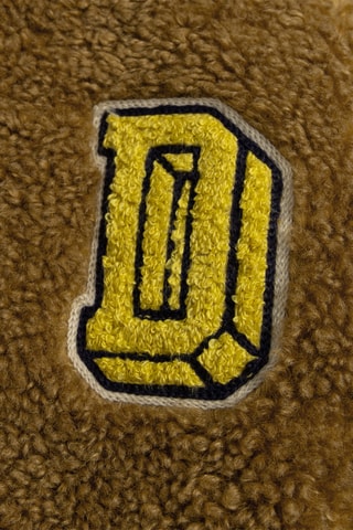 Dubbelzijdig Baseball Jasje - Bruin