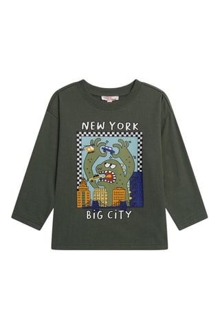 T-shirt - Donkergroen