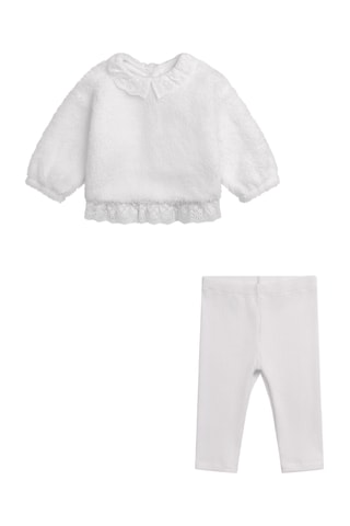 Sweater en Legging - Wit