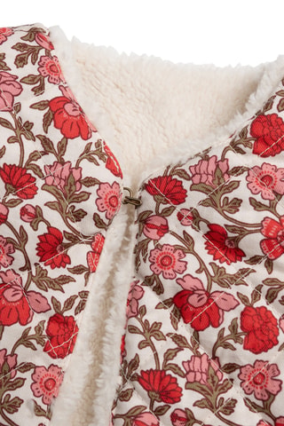 Mouwloos Dubbelzijdig Vest - Wit