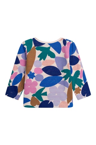 Dubbelzijdig T-shirt - Bruin