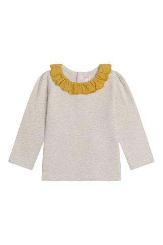 T-shirt - Gemêleerd Beige