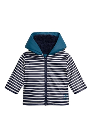 Regenjas met Capuchon - Marineblauw