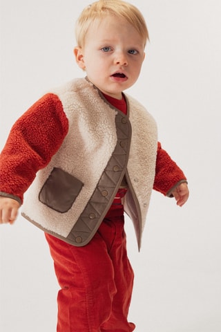 Vest - Wit en Rood