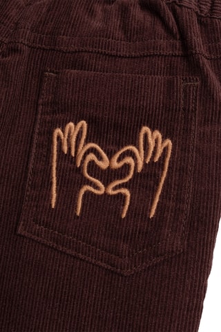 Velours Broek - Bruin