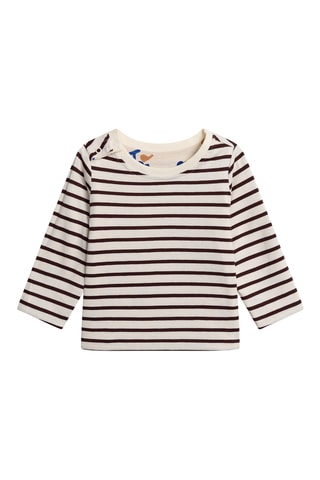 Dubbelzijdig T-shirt - Ecru