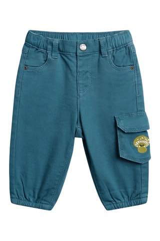 Broek - Pauwblauw
