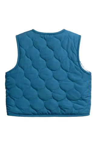 Dubbelzijdige Sweater - Pauwblauw en Wit
