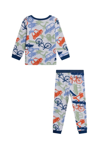 Pyjama - Gemêleerd Lichtgrijs