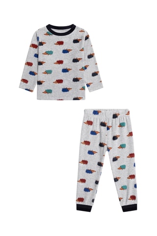 Pyjama - Gemêleerd Lichtgrijs